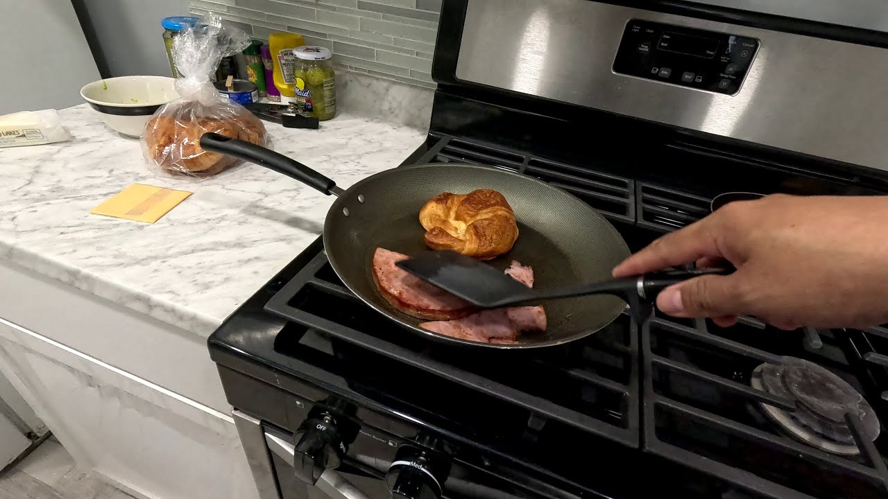 Poor mans hot ham cheese sandwich POV go pro hero 13 Black