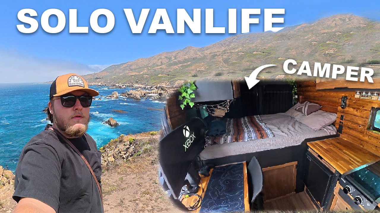 SOLO Vanlife on the Pacific Coast Highway