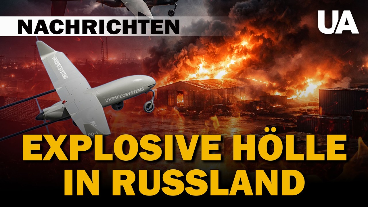 DETONATION eines Lagers in der Region Kursk: Der Besatzer verlor Tausende Drohnen!
