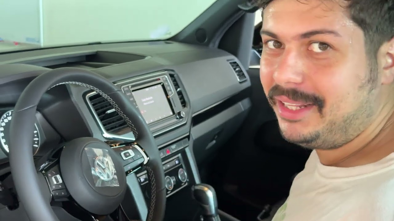 TROQUEI O VOLANTE DA AMAROK V6