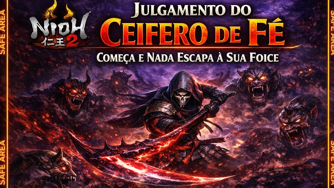 Nioh 2 A foice do Ceifero de fé ao vivo #10