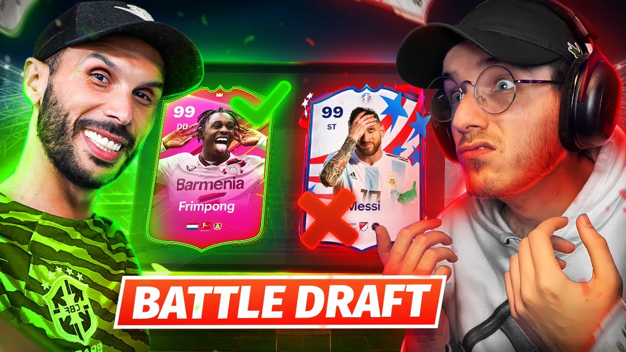 BATTLE de DRAFT BINGO avec 