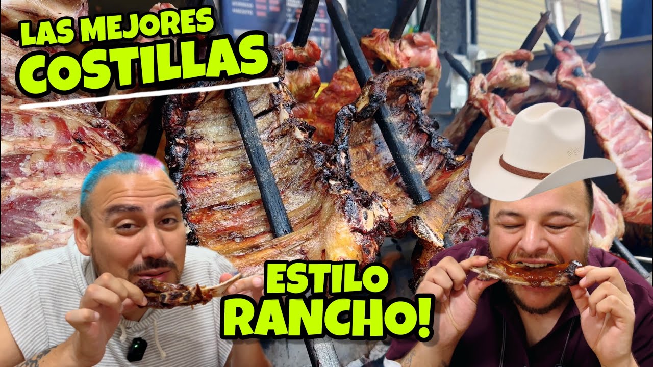 Encontramos COMIDA DE RANCHO Costillas Extremadamente GIGANTES