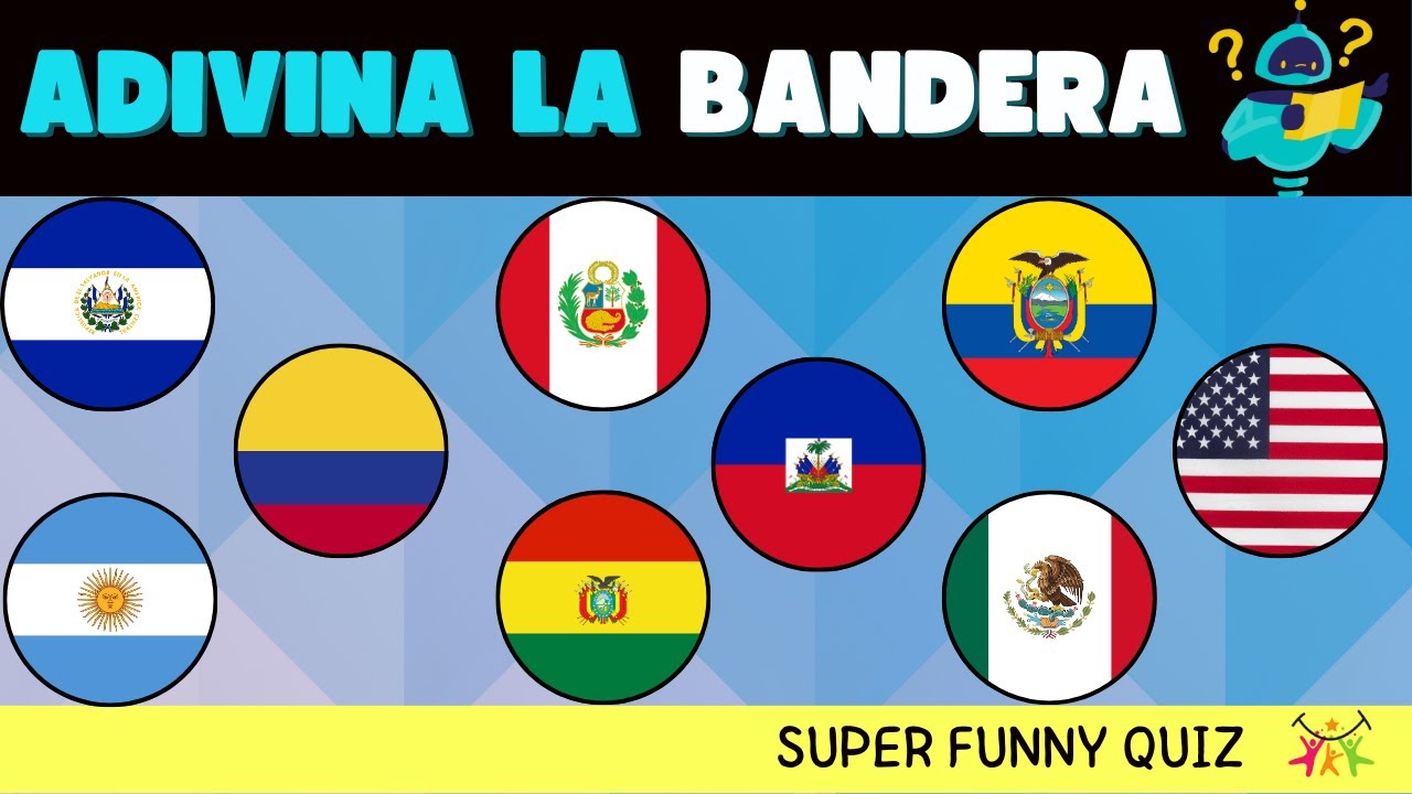 ADIVINA 35 PAÍSES POR SUS BANDERAS | CURIOSIDADES | CULTURA GENERAL