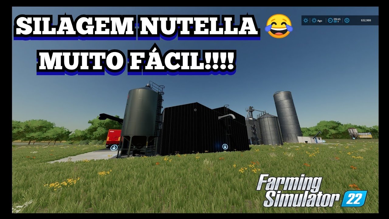 como fazer silagem f&aacute;cil e pr&aacute;tico,(Farming Simulator22) PS4, Xbox One!!! silagem mods.