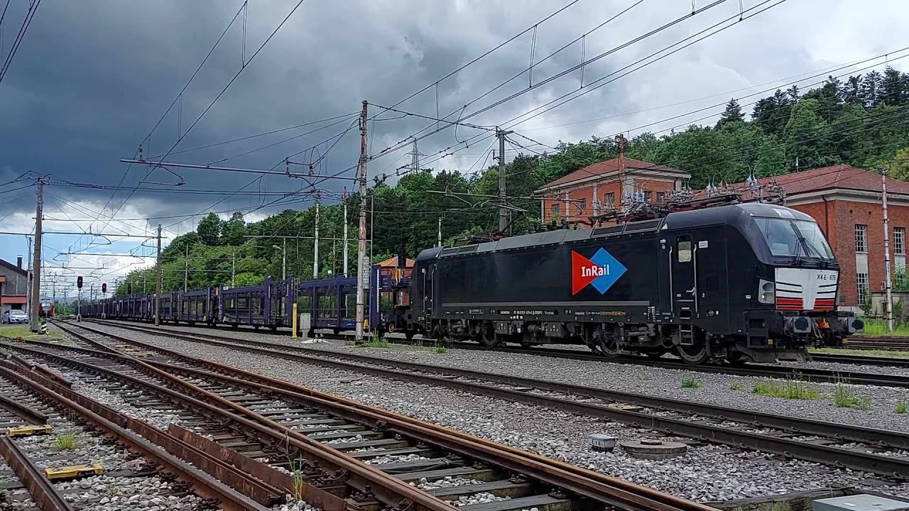 Trains in Slovenia, June 2024 part 1 // Vlakovi u Sloveniji Lipanj 2024 1.dio