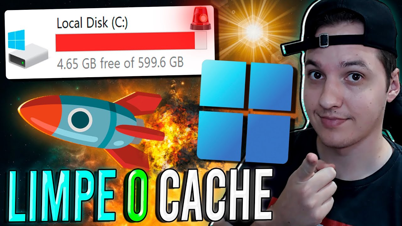Limpar o CACHE do seu WINDOWS - FAÇA AGORA