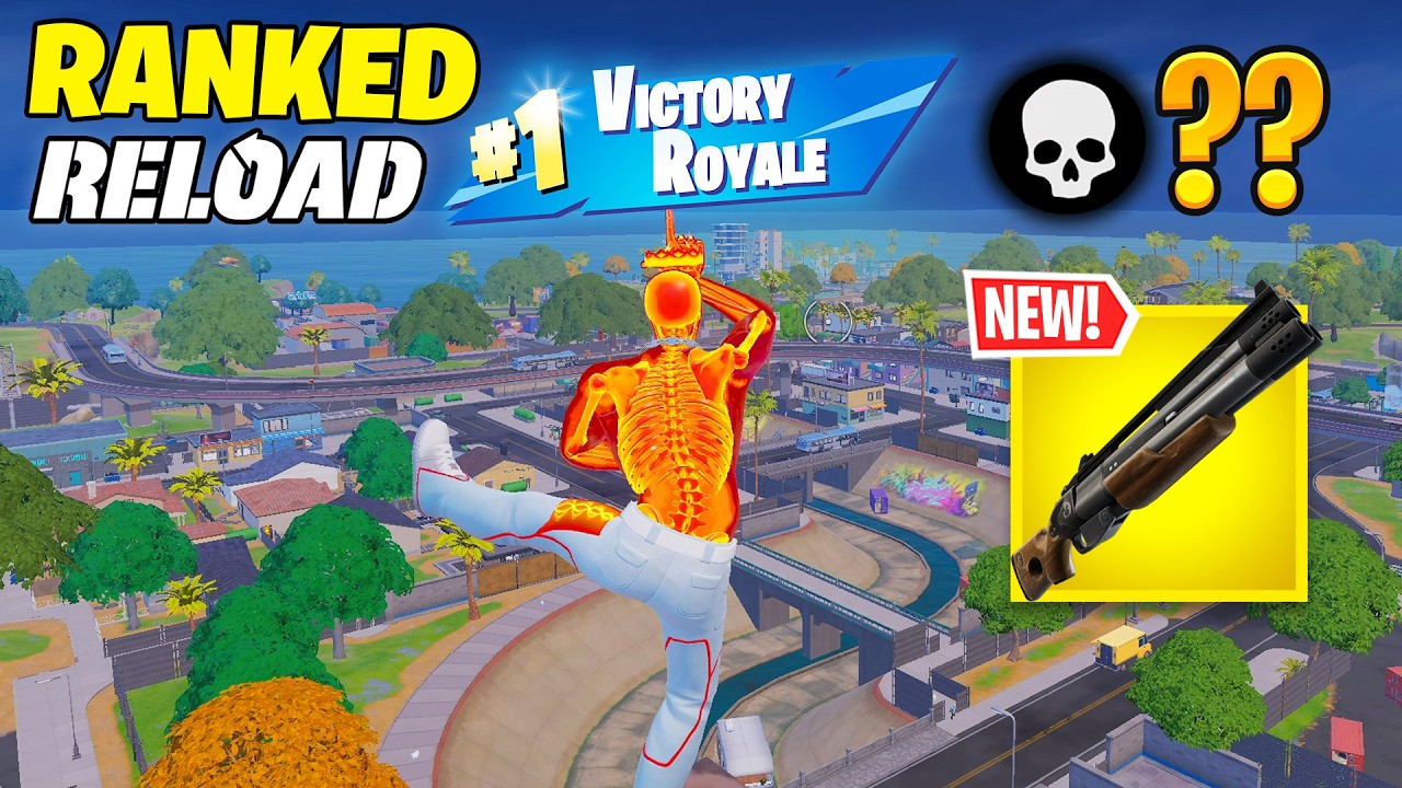 Fortnite Reload | High Kill Solo RANKED Win Gameplay (Fortnite Chapter 7)