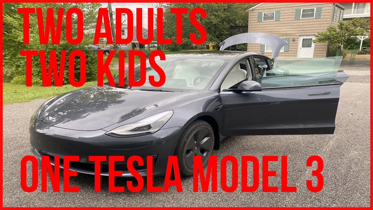 Может ли семья из четырех человек взять Tesla Model 3 в путешествие?