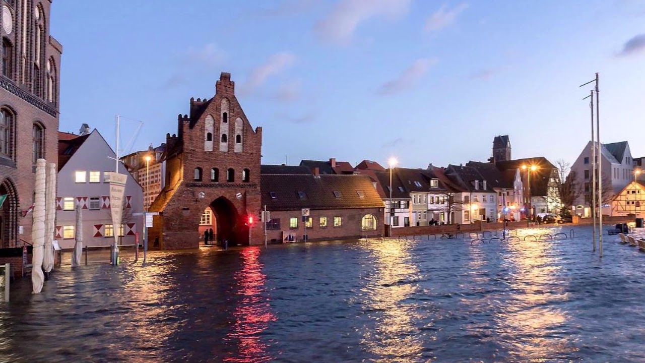 Sturmflut- Wismar