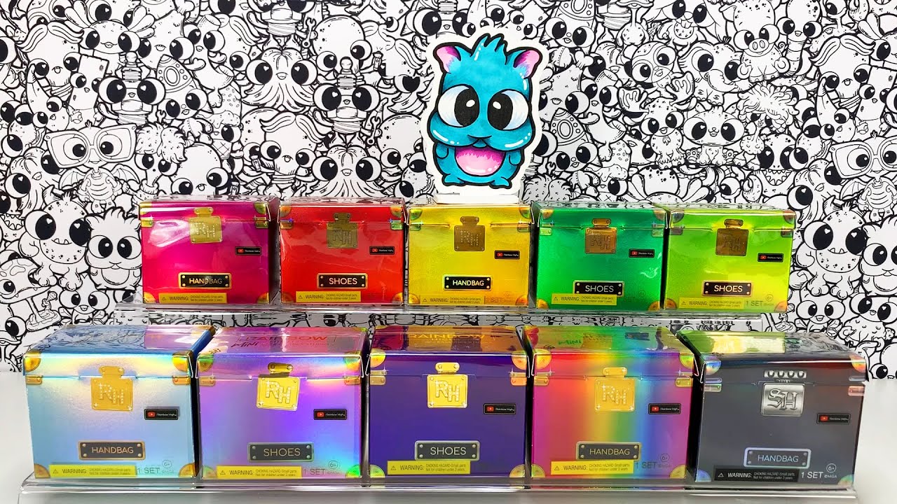Rainbow High Mini Accessories Bags & Shoes Unboxing