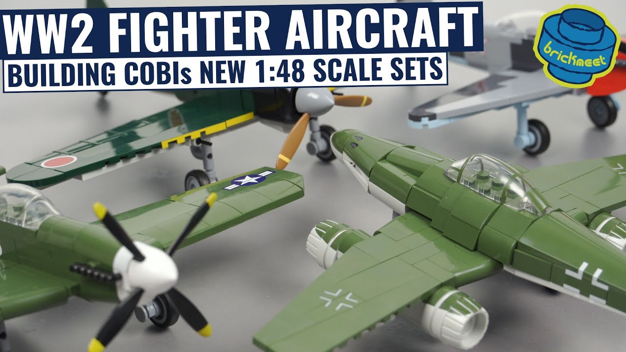 4in1 Build - New ME 262, A6M2 ZERO, P-51D Mustang, YAK-3 in 
