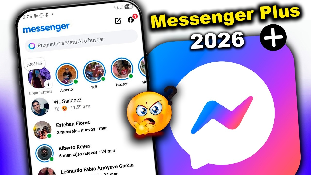 Nuevo Messenger Plus 2026... Conoce Todas sus Funciones!!!