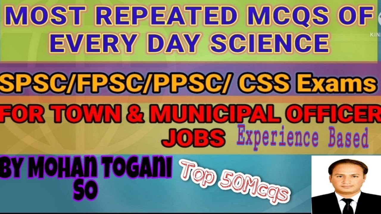 Most Repeated Mcqs Of Everyday Science | EDS Repeated Important Mcqs SPSC,FPSC,PPSC | IBA 5-15 Jobs