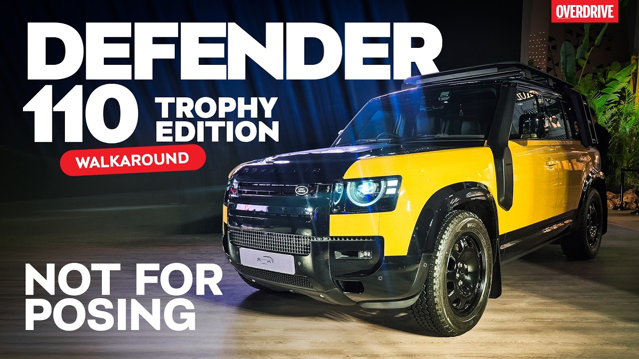 Defender 110 Trophy Edition Walkaround | Throwback Done Well | OVERDRIVE
