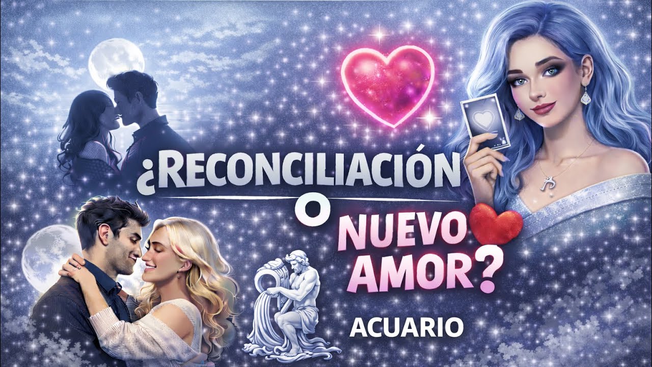 🌊 ACUARIO ♒ ¿ESA PERSONA PIENSA EN TI? 😮 ¿RECONCILIACIÓN O UN AMOR NUEVO DESTINADO? ❤️