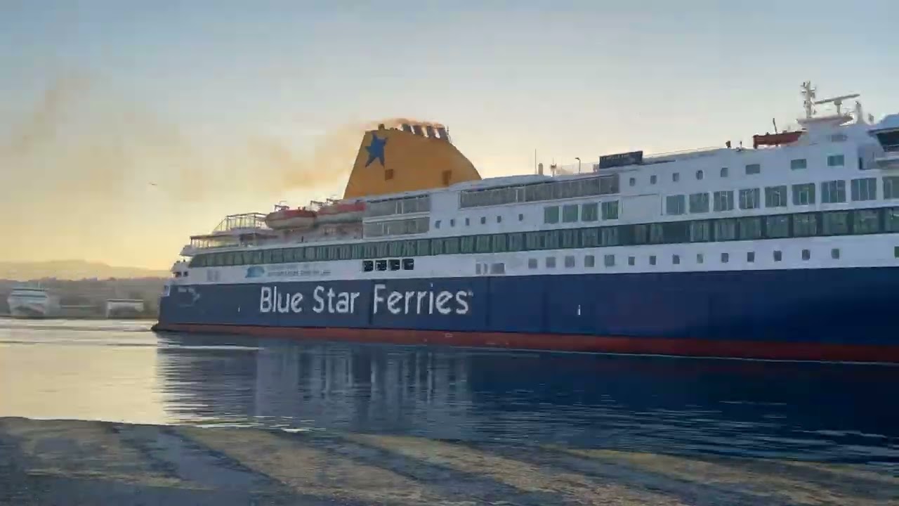 PIRAEUS PORT SUNRISE Timelapse