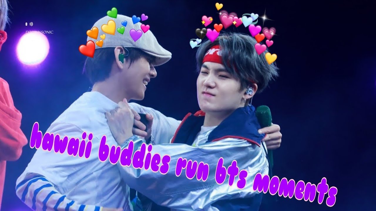 Taegi RUN BTS cute moments (I think about a lot)