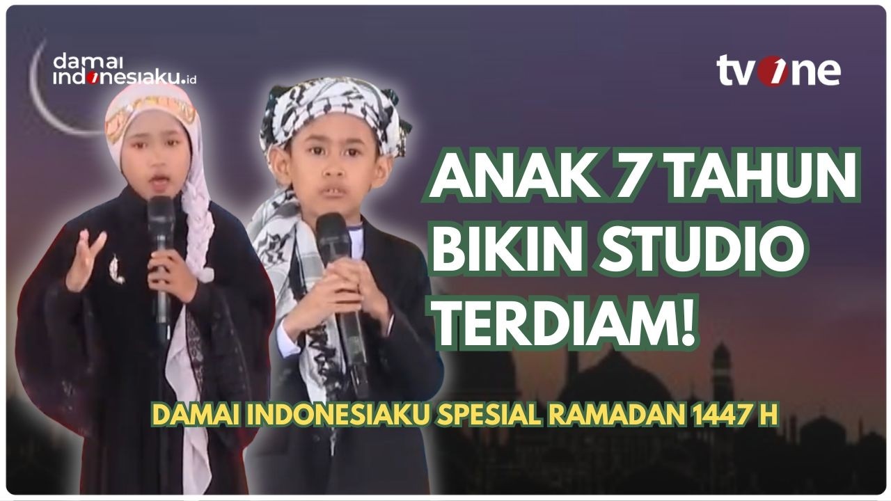 ANAK 7 TAHUN BIKIN STUDIO TERDIAM! Tausiah Ramadan Mereka Bikin Merinding