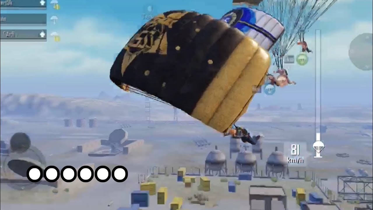 This is a parachuting game | PUBG Mobile