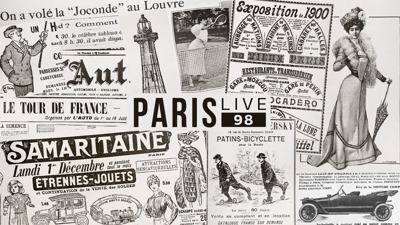 Exploring the Newspapers of the Belle Époque - Paris Live #98 (Home Edition)
