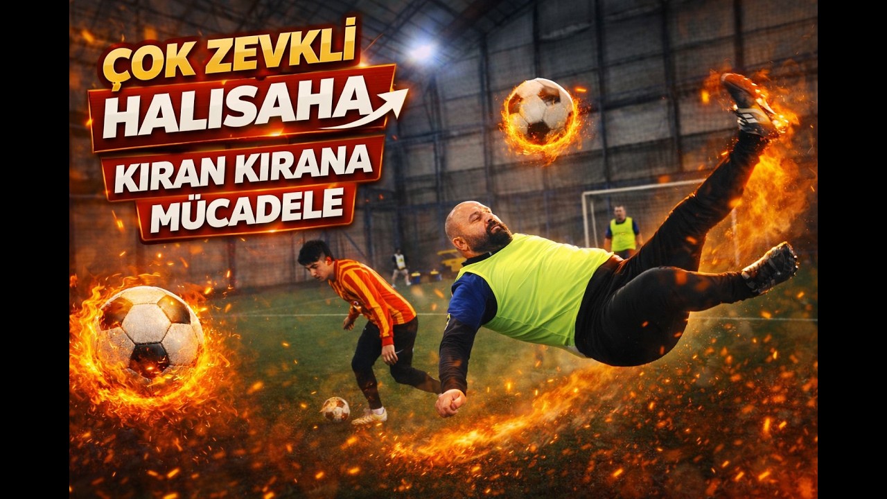 ÇOK ÇEKİŞMELİ HALISAHA 11-11 GO PRO 4K
