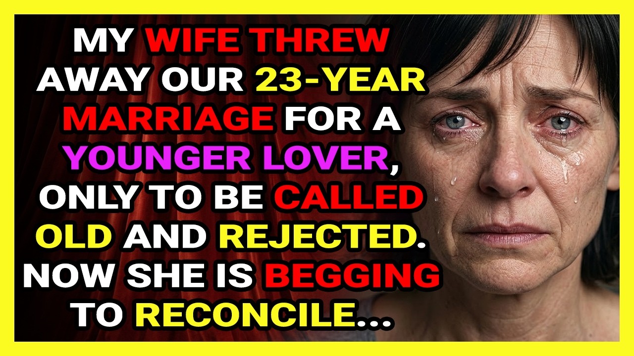 My wife left me for a younger guy, now she wants back in