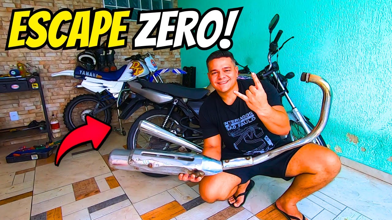 YBR 125 | ESCAPE NOVO!!