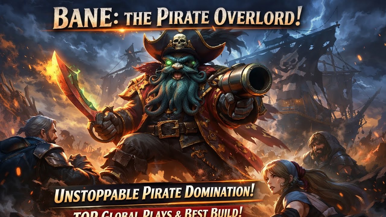 😱BANE DOMINATES MLBB META🔥 Unstoppable Pirate Build |  Bane Gameplay 2026