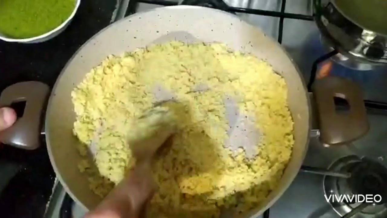 Antep usulü Fıstıklı peynirli irmik helvası