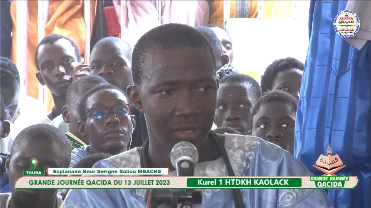 Mafatihoul Jinane WSM Kourel 1 Kaolack HTDKH Journ&eacute;e Khassida 13 Juillet 2023