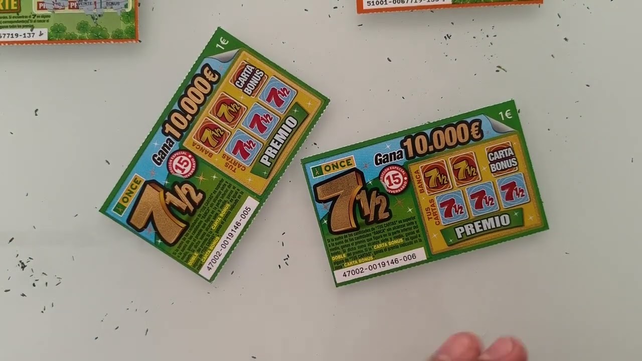 COMPRO 10 RASCA Y GANA ¿Gano 5.000 O 10.000€? 