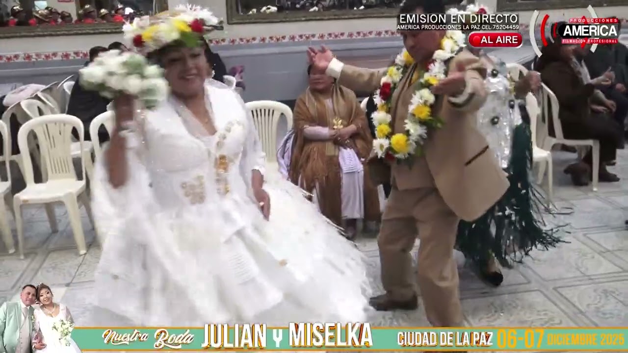 DISCO 6🇧🇴💑🕍 BODA 💍💒 🇧🇴... DE  💍🥂💑JULIAN Y MISELKA 💒🍸 ❤️ ✅Sabado 6 de Diciembre