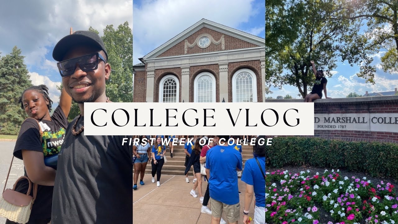 Freshers/Orientation Week | Dorm & Campus Tour | Franklin & Marshall College