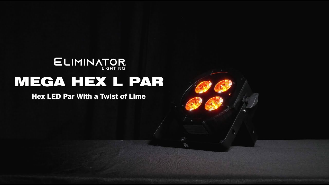 Eliminator Lighting Mega HEX L PAR