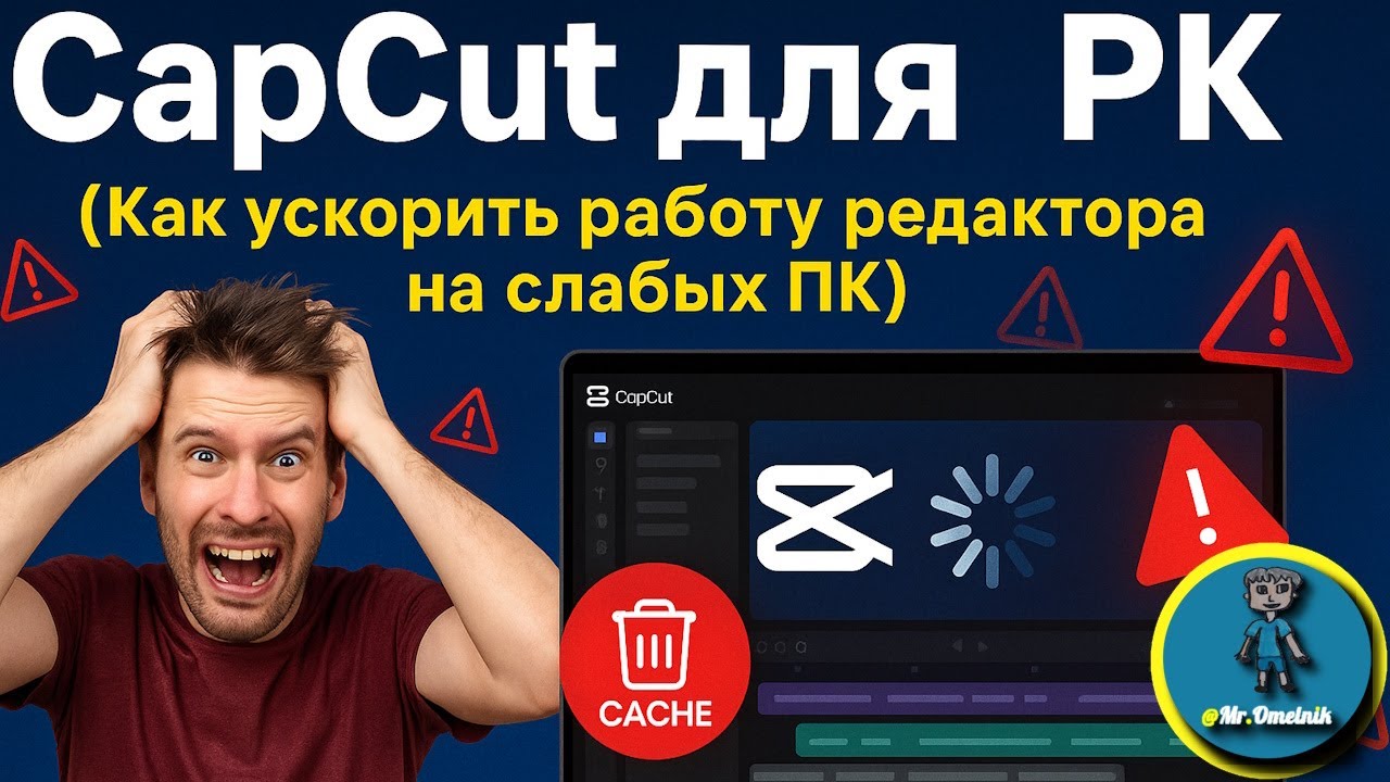 CapCut для ПК. Тормозит? Включи эти настройки! #CapCut
