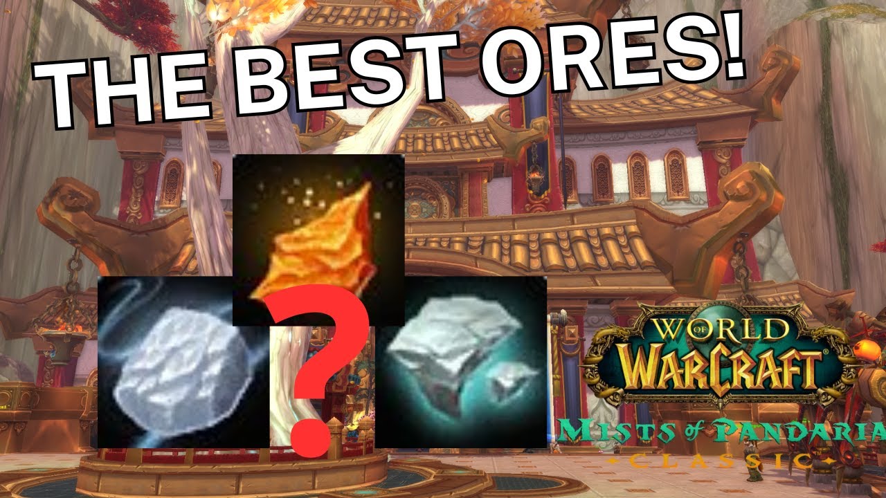 Everything you need to know to prospect ore for a profit in Mists of Pandaria!