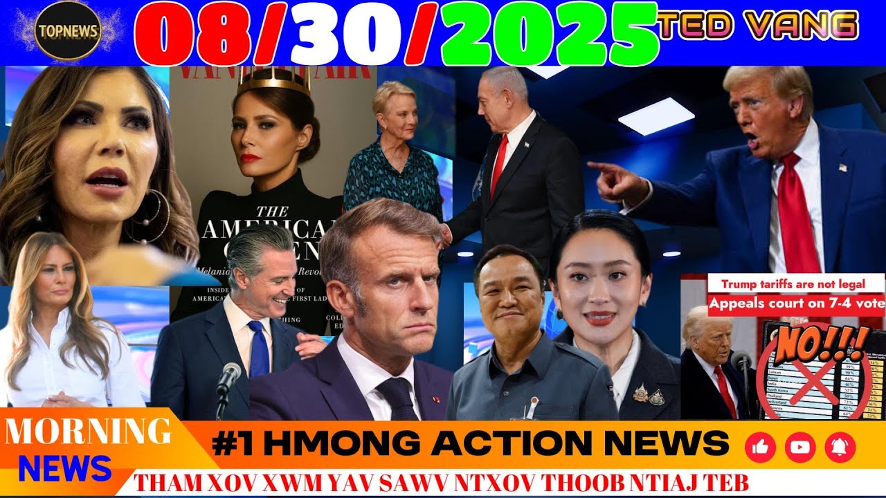 8/30/2025 👉MORNING NEWS🔴AMERICA FIRST= CHINA WIN, TRUMP MAG PUTIN DAG DUA, $1K TRUMP, $250 VISA