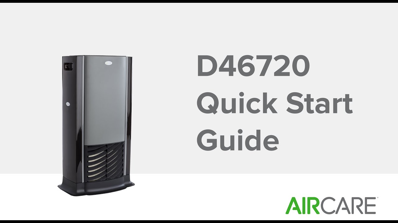 D46 720 Quick Start Guide - Essick Air