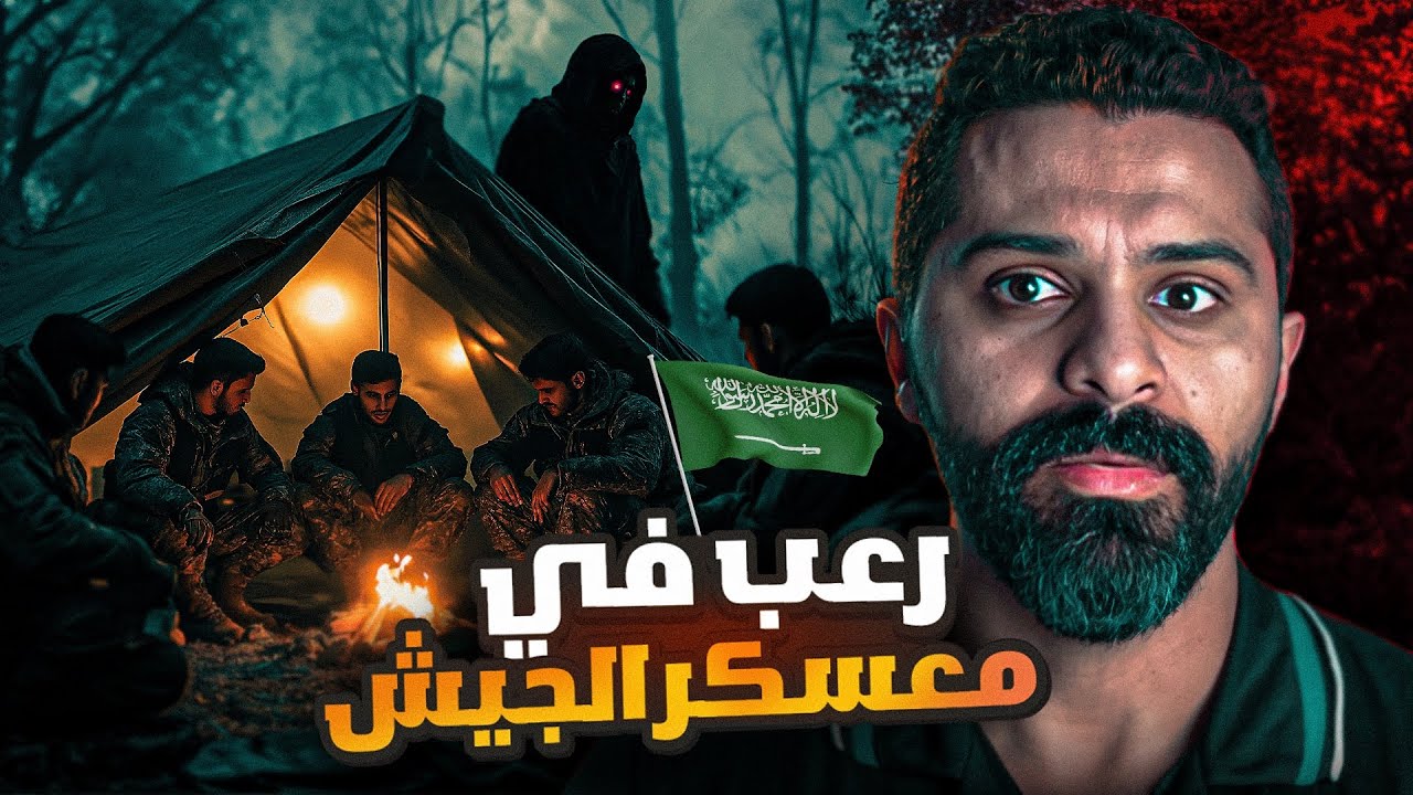 قصة رعب في معسكر السعودية 🇸🇦 - حكايات فهد المرعبة