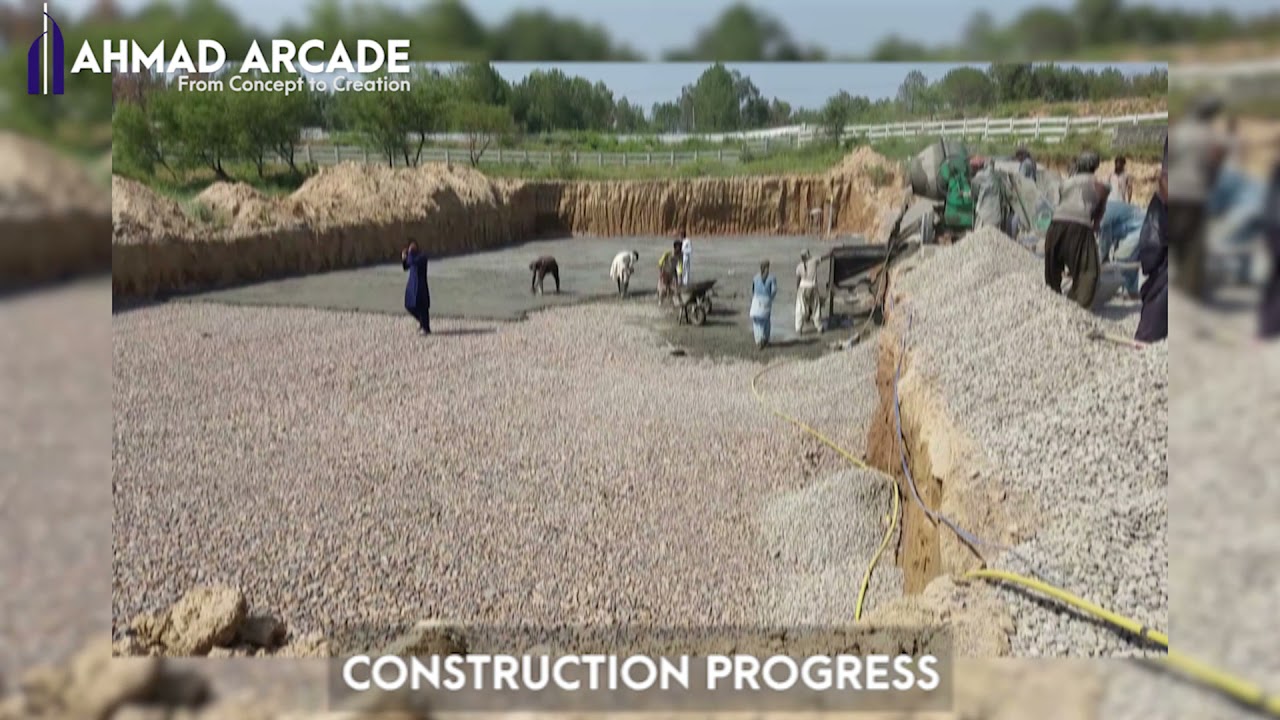 Ahmad Arcade | D-17, Margalla View, Islamabad | Construction progress