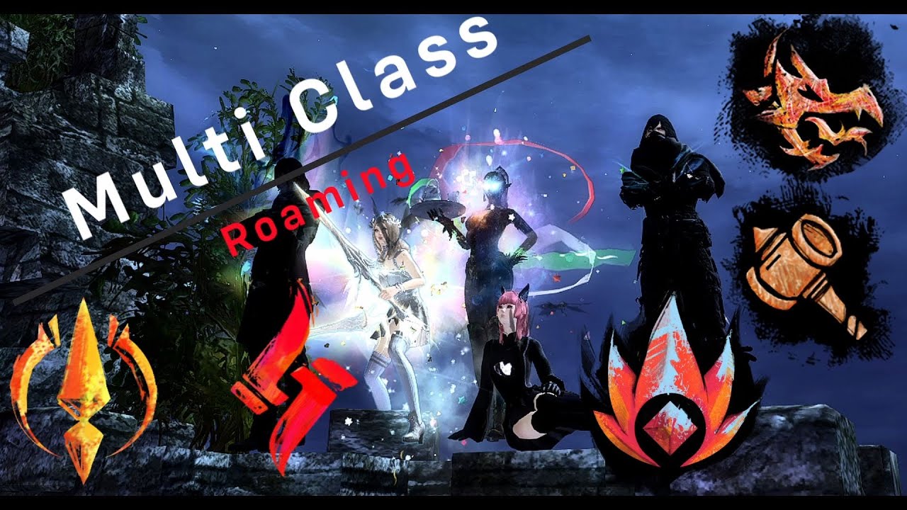 Multi-Class WvW - Practicing NEW builds  - Guild Wars 2 Janthir Wilds [4K]