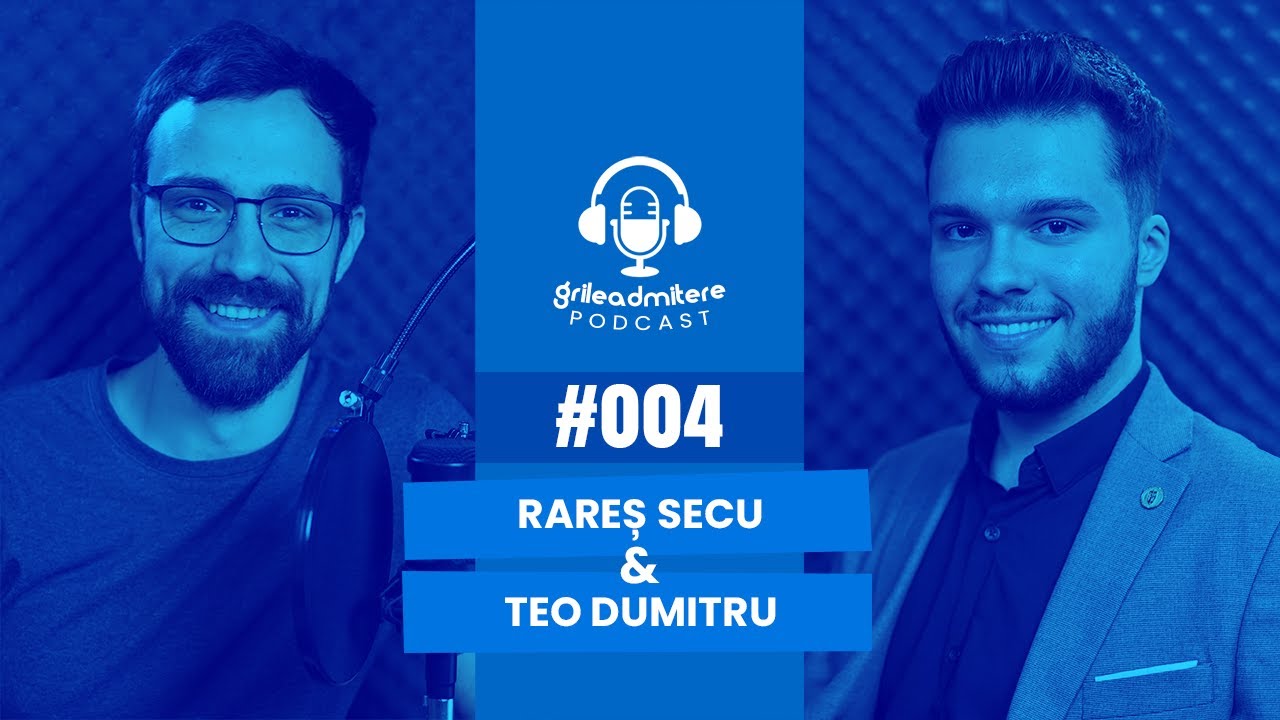😲 Am intrat la UMF Carol Davila cu 100 de puncte!! - Rareș Secu | Podcast #4 Grile-Admitere.ro