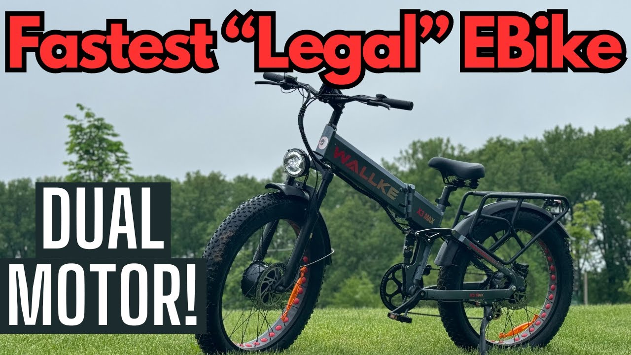 Wallke X3 MAX Dual Motor 48V E-Bike Testing and Review