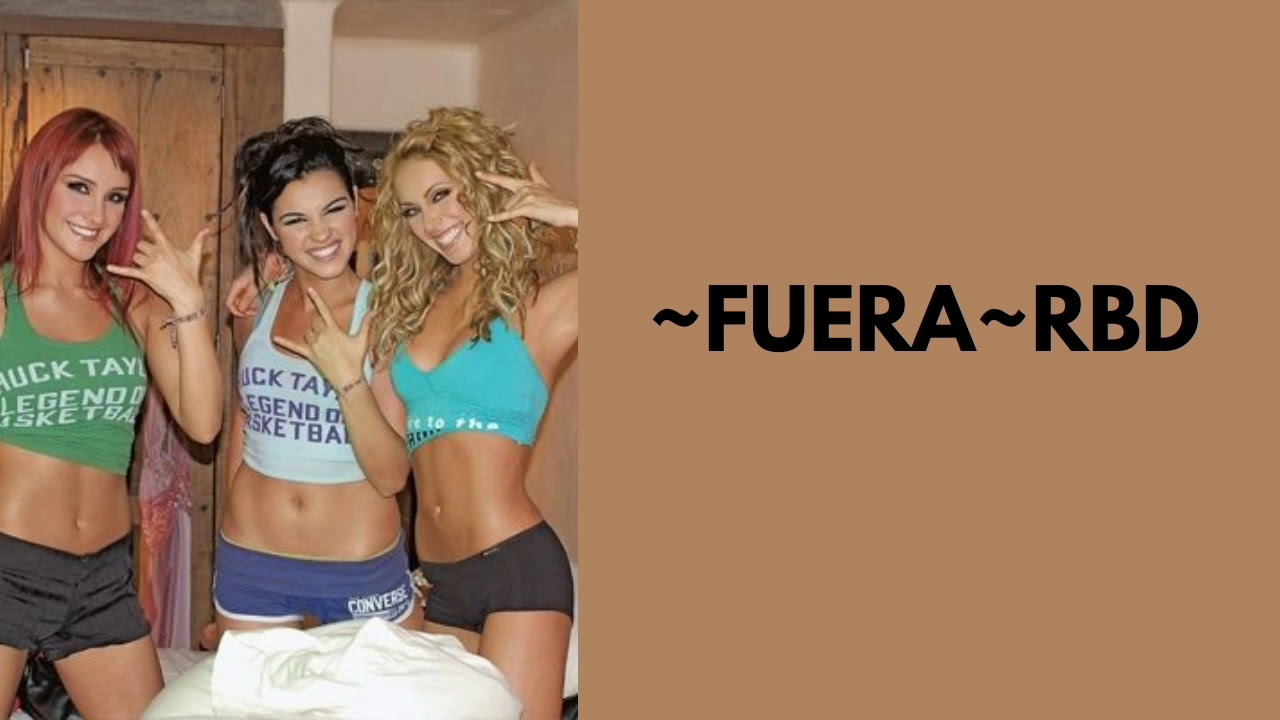 Fuera - RBD (Letra)