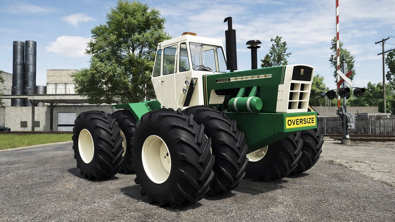 Oliver 2655 Tractor - FS25 Mods | Articulated Beast Built for Extreme Field Work