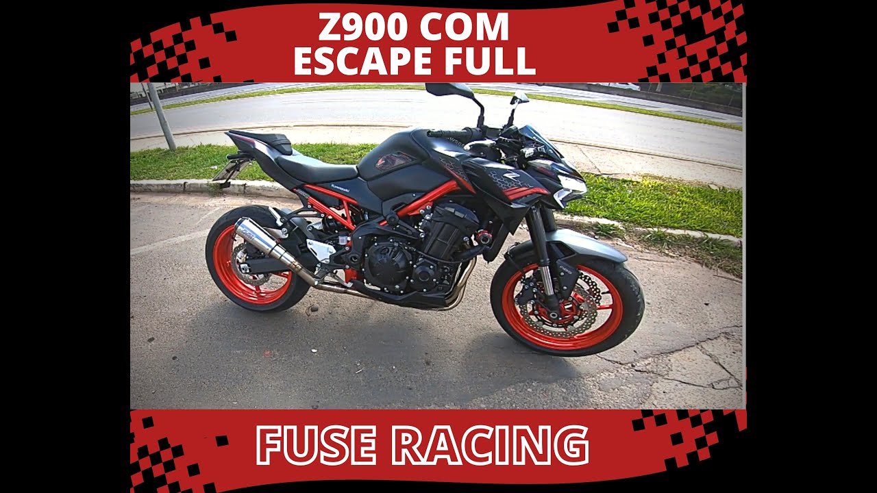 KAWASAKI Z900 - COM ESCAPE FULL FUSE RACING / PONTEIRA GP1