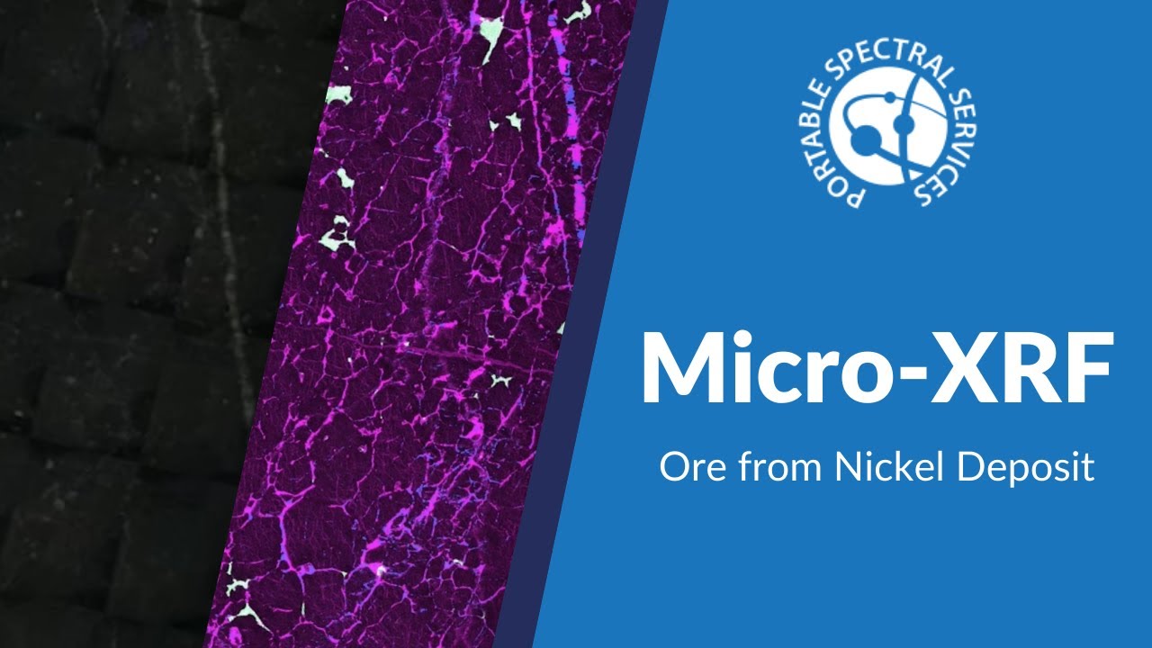 Bruker M4 TORNADO Scan of Ore from Nickel Deposit | Micro XRF Scan