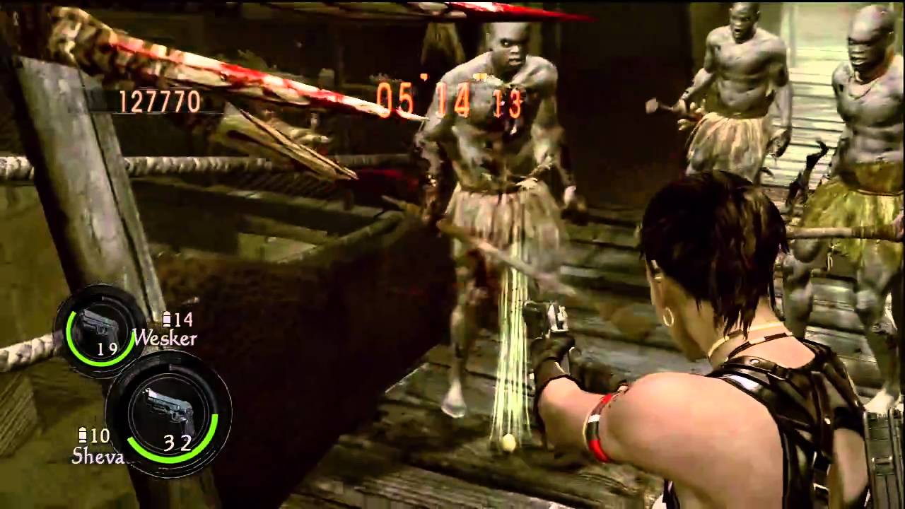 Village Duo : 870k (76combo) (Sheva BSAA/Wesker Midnight) 900k+ run failed.