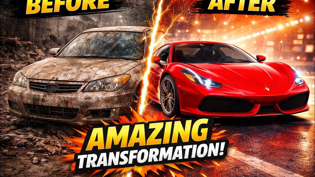 Rebuild Car Transformation | From Rust to Road-Ready Beauty” 